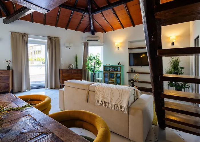 Maria Luxury With View Terrace Appartement